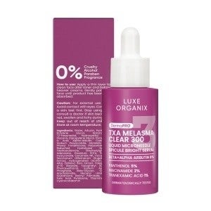 Luxe Organix TXA Melasma Clear 300 Liquid Microneedle Spicule Bright Serum 30ml