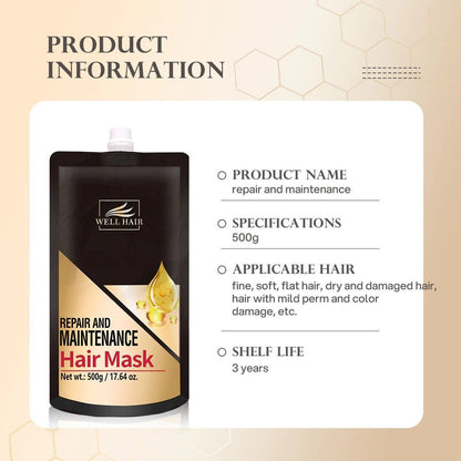Well Hair Repair And Maintenance Hair Mask Wellhair 500G