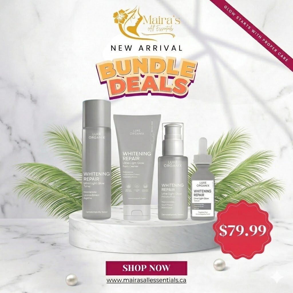 BUNDLE DEALS - Luxe Organix Ultra Light Glow Repair Set