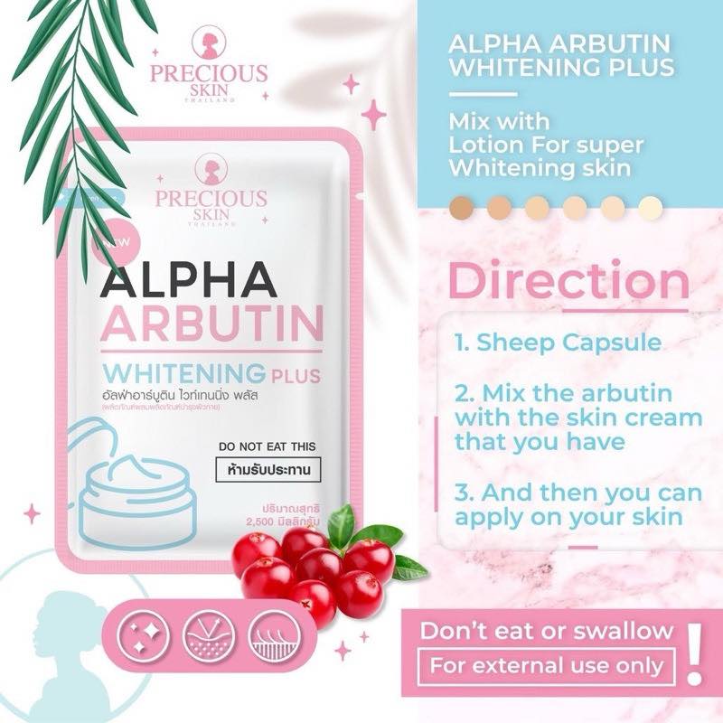 Precious Skin Alpha Arbutin Collagen Whitening Capsule