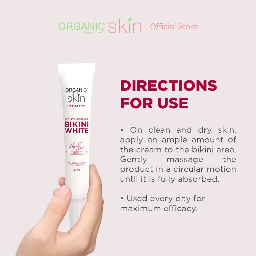 Organic Skin Japan Bikini Whitening Cream