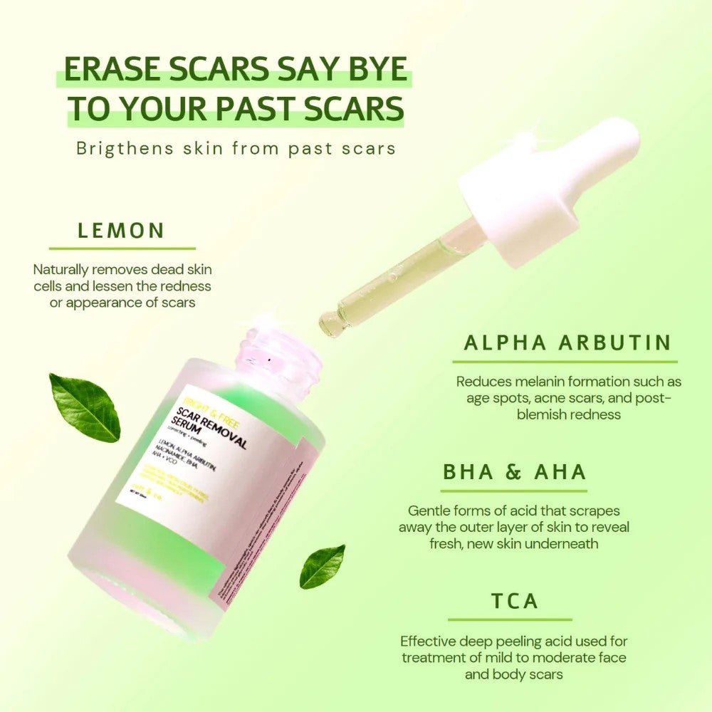 Catt & Co Bright & Free Scar Removal Serum, 30ml