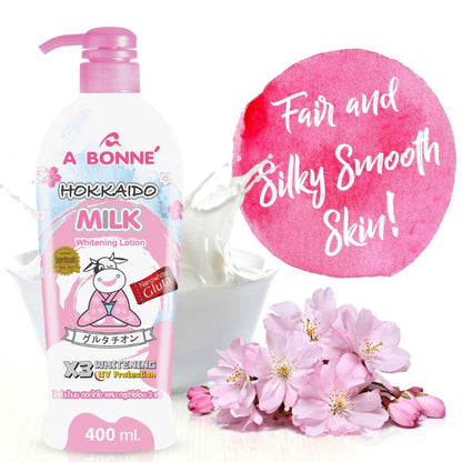 A Bonne' Hokkaido Milk Whitening Lotion 500ml