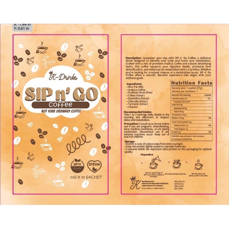 K-Drinks Sip n' Go Coffee