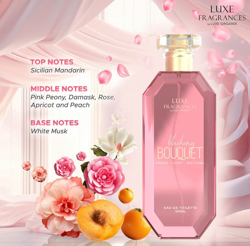 Luxe Fragrances Blushing Bouquet Eau De Toilette 100ml