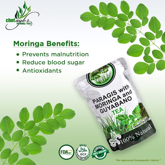 Paragis with Moringa and Guyabano Tea