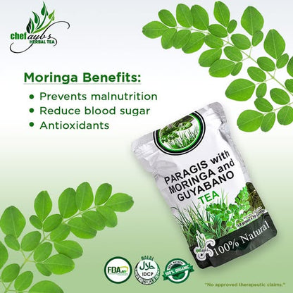 Paragis with Moringa and Guyabano Tea