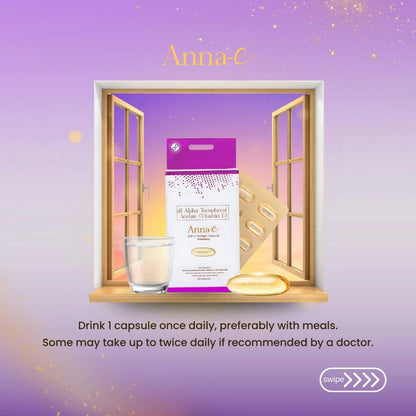 Philuxe Anna-E 400 IU Softgel Capsule Vitamin E