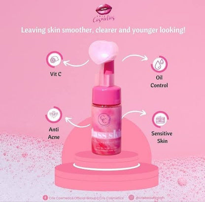 CC Glam & Beauty Glass Skin Foam Wash 100ml