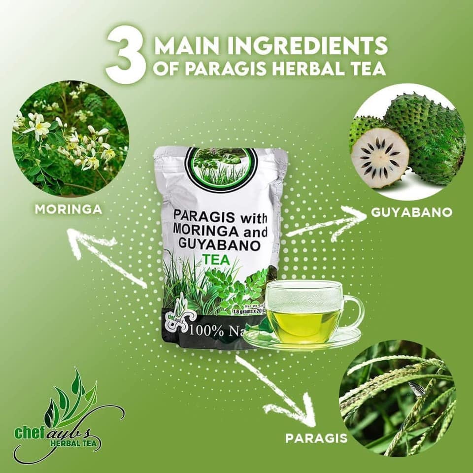 Paragis with Moringa and Guyabano Tea