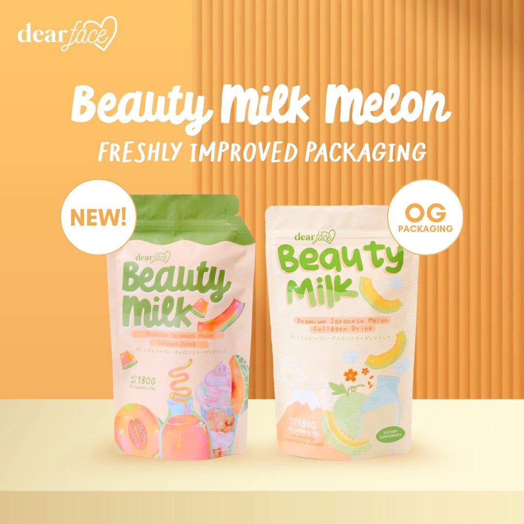 Dear Face Beauty Milk Melon Collagen Drink