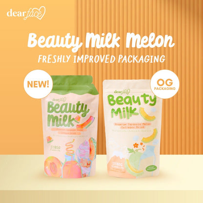 Dear Face Beauty Milk Melon Collagen Drink