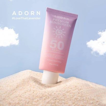 Adorn Premium Sunscreen SPF 50 PA+++ 50g