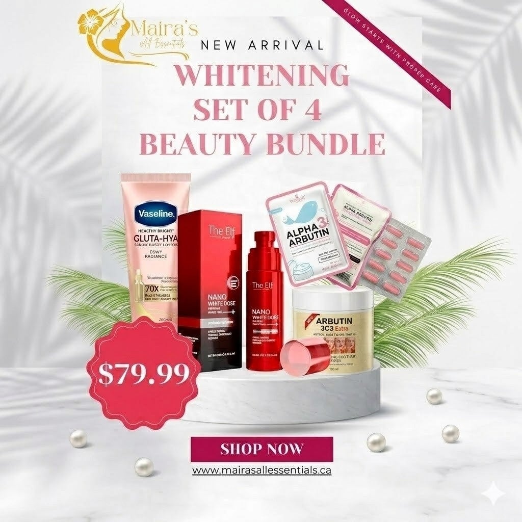 Glutathione Arbutin Whitening Bundle