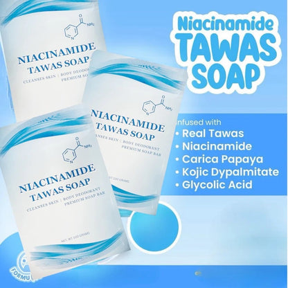 FORMULOVE Niacinamide Tawas Soap