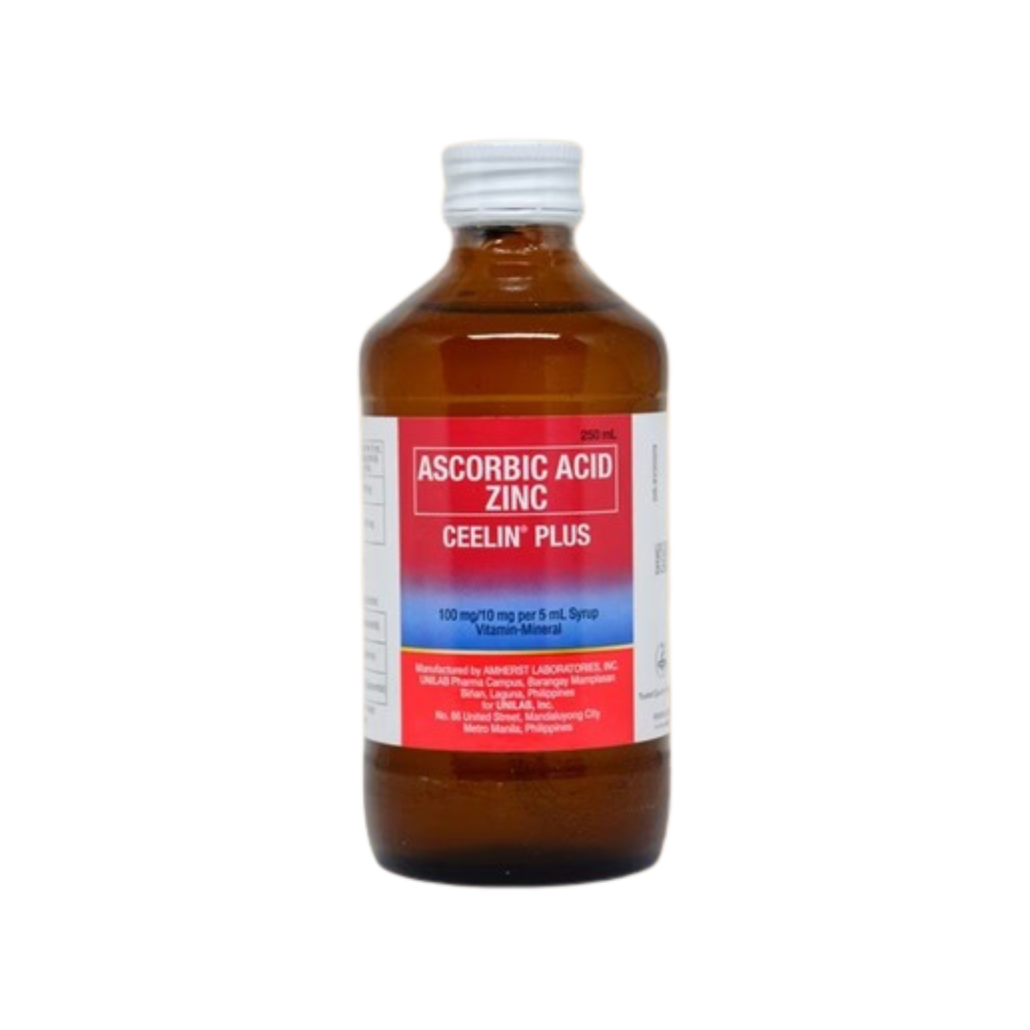 CEELIN Ascorbic Acid + Zinc Syrup 250ml