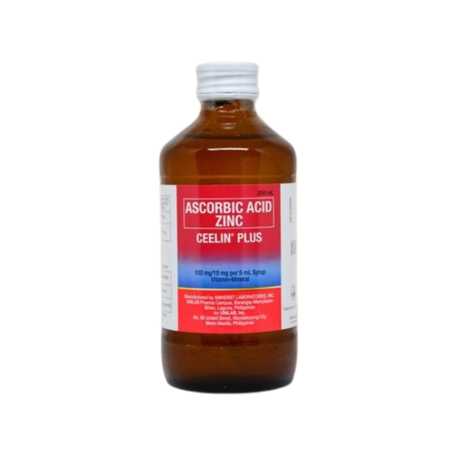CEELIN Ascorbic Acid + Zinc Syrup 250ml