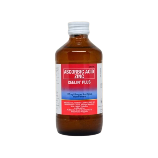 CEELIN Ascorbic Acid + Zinc Syrup 250ml