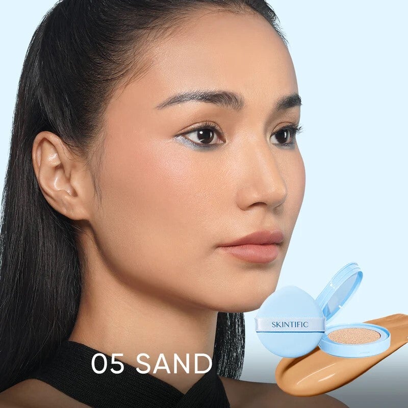 REFILL- SKINTIFIC Perfect Matte Cushion (Blue)