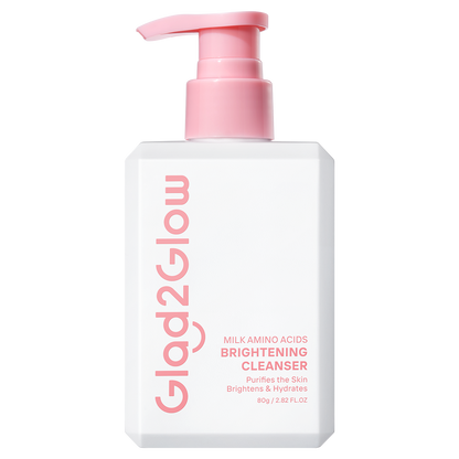 Glad2Glow Milk Amino Acids Brightening Cleanser