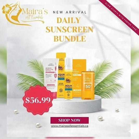 Luxe Organix Daily Sunscreen Bundle