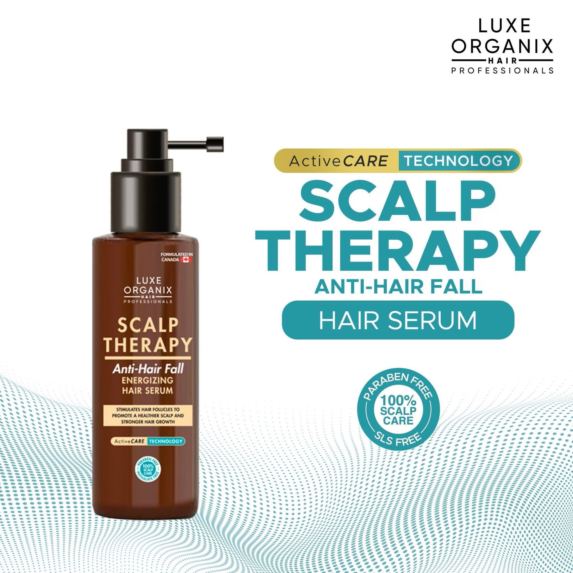 Luxe Organix Scalp Therapy Anti-Hair Fall Energizing Hair Serum 80ml
