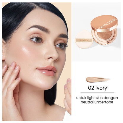 SKINTIFIC Cover All Perfect Cushion (Rosegold)