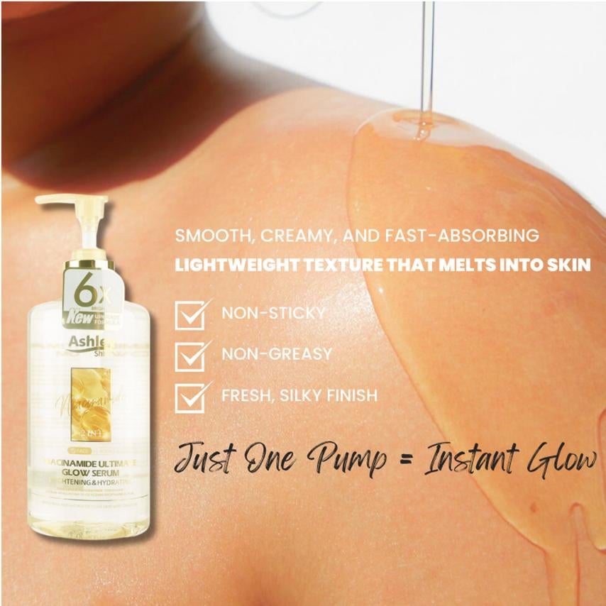 Ashley Niacinamide Pure Serum for Face and Body 520ml