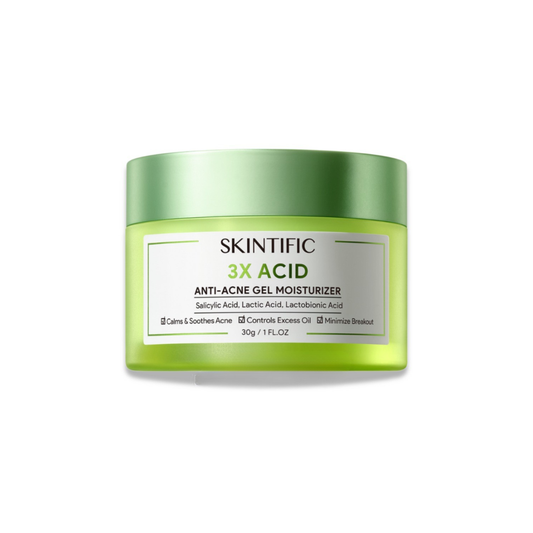 Skintific 3X Acid Acne Gel moisturizer 30g