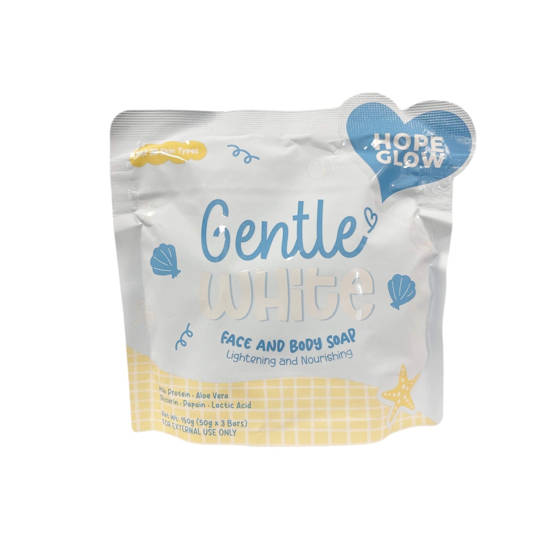 Hope Glow Gentle White Face and Body Soap