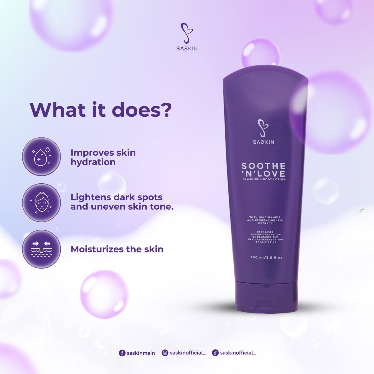 SASKIN Soothe N Love Lotion