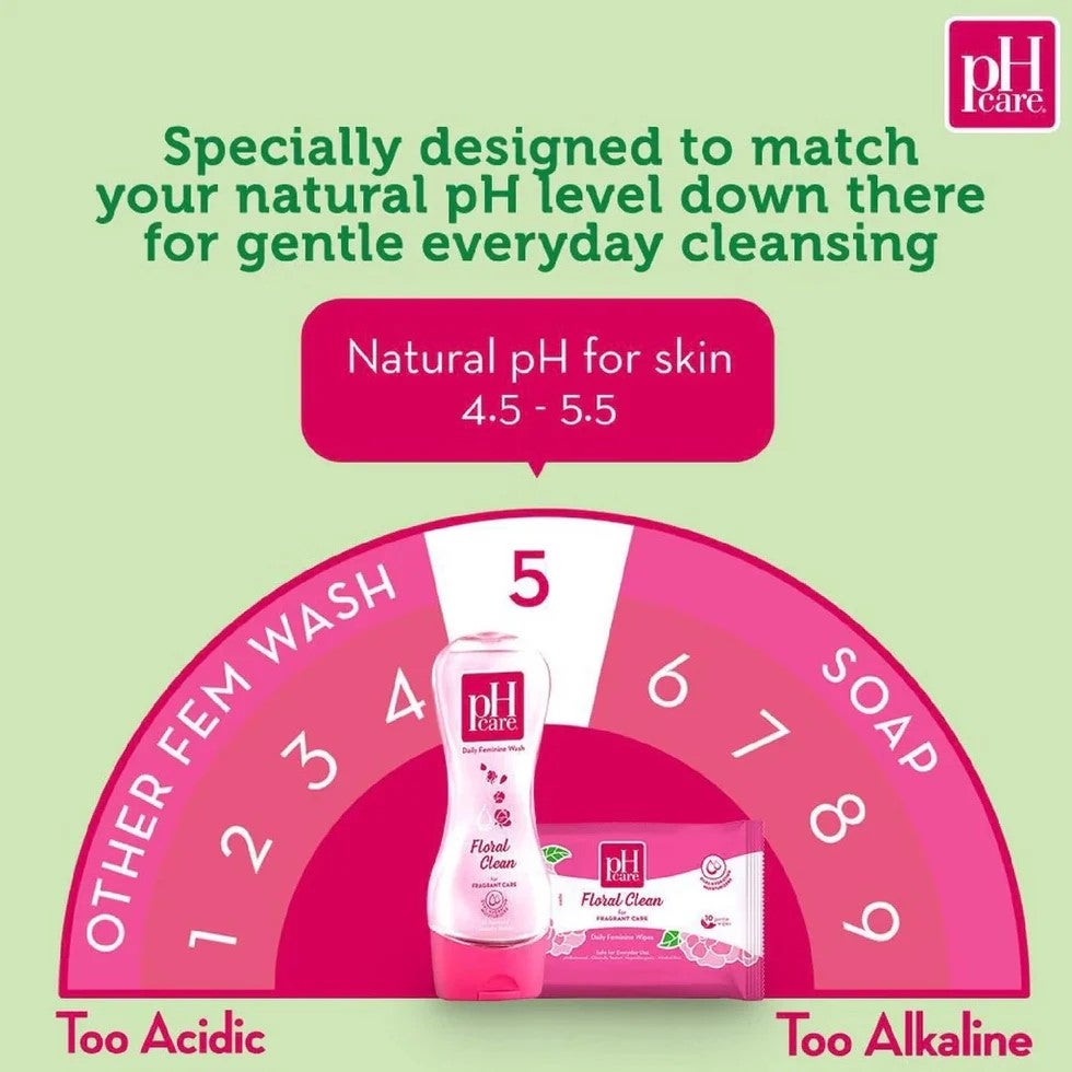 PH Care Floral Clean (Pink)