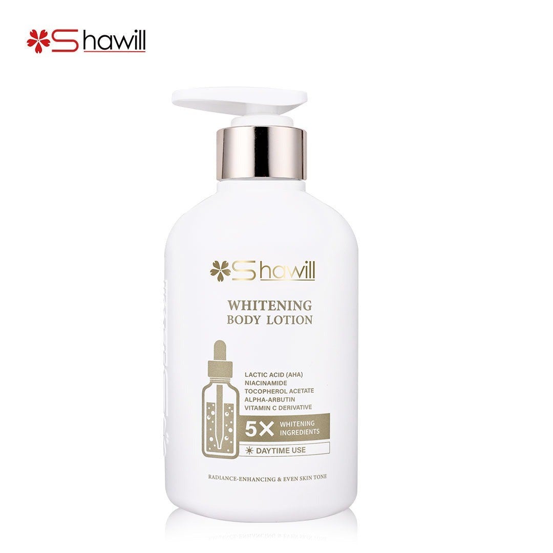Shawill Whitening Body Lotion 5x Lactic Acid (AHA) Day Use - 500ml