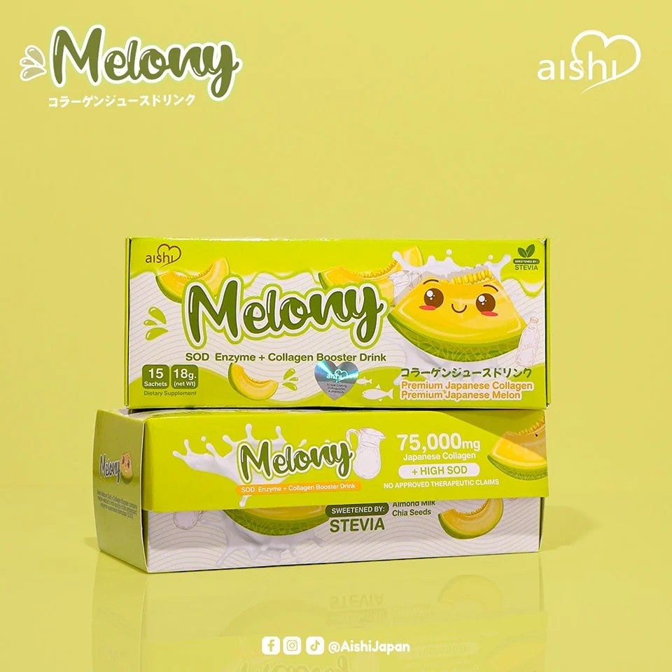 Aishi Thaikyo Melony Collagen Booster Drink 15 Sachets