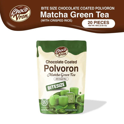 ChocoVron Bitesize Match Green Tea 80g