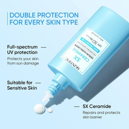 Skintific 5x Ceramide Serum Sunscreen 80ml