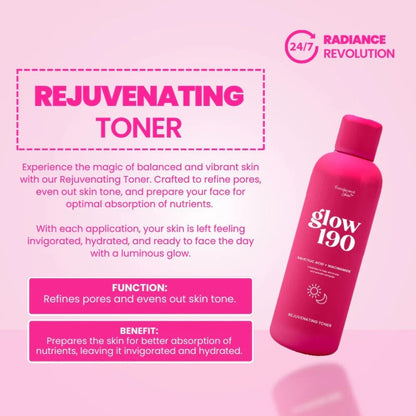 Honest Glow 190 Rejuvenating set