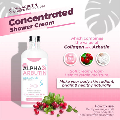 Precious Skin Alpha Arbutin Collagen Bath Cream
