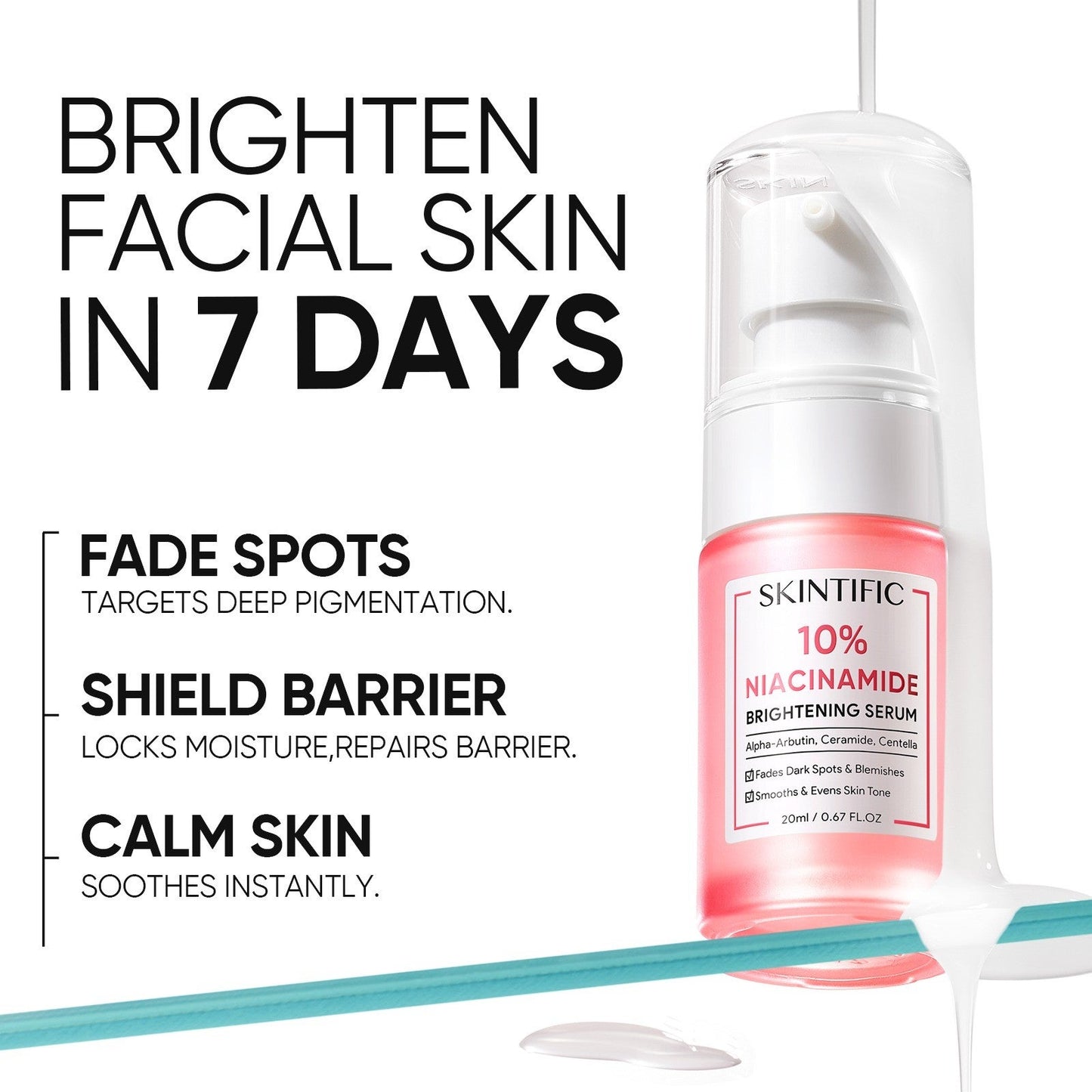 Skintific 10% Niacinamide Brightening Serum 20ml