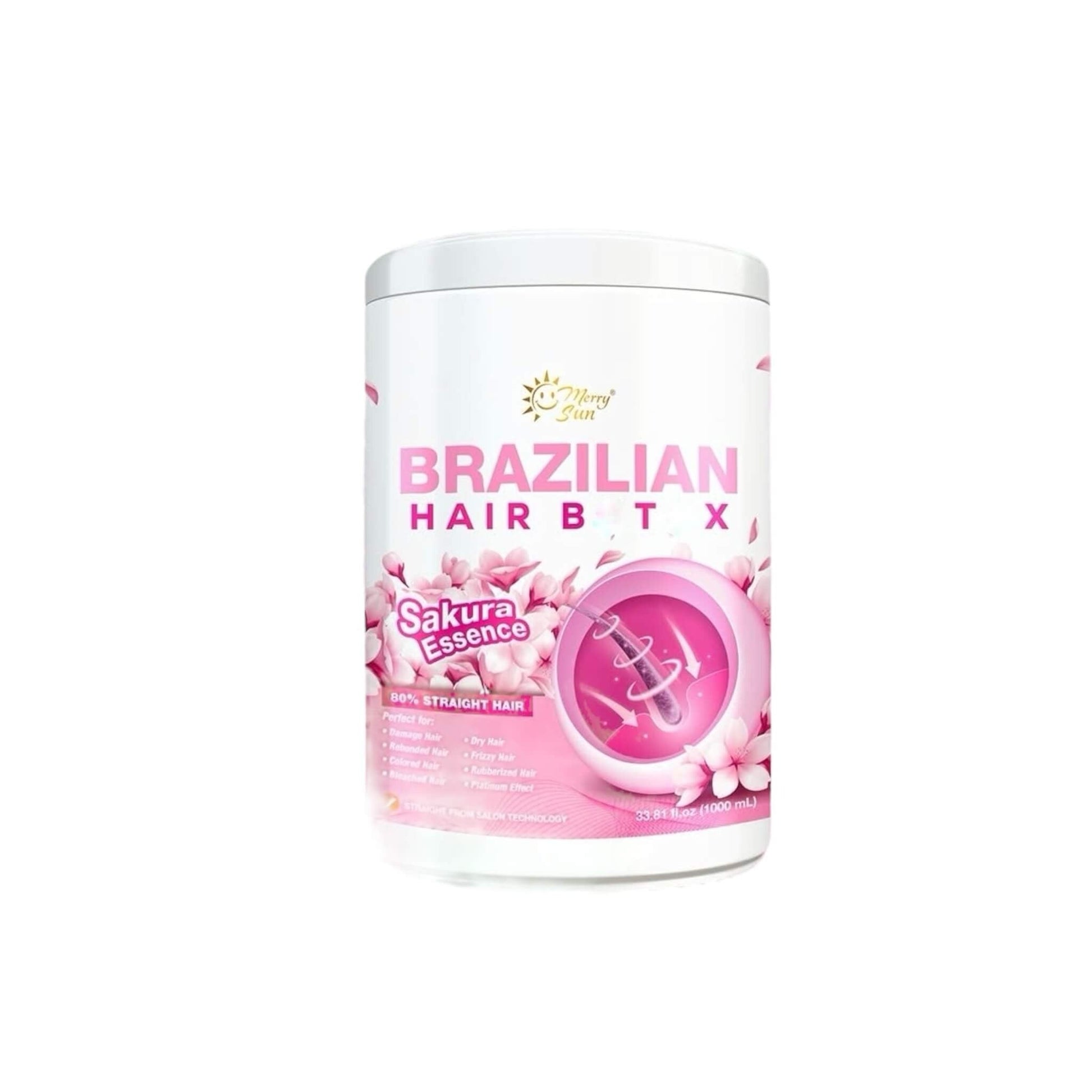 MerrySun Brazilian Hair Botox Sakura Treatment 1000ml