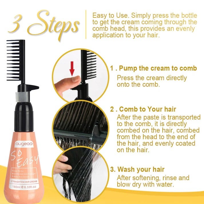 Augeas So Easy Straighten Hair Cream 180ml