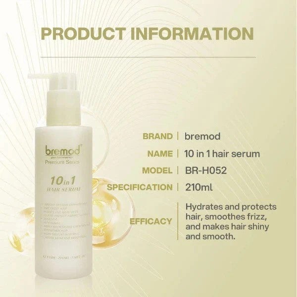 Bremod 10-in-1 Hair Cream Serum 210ml