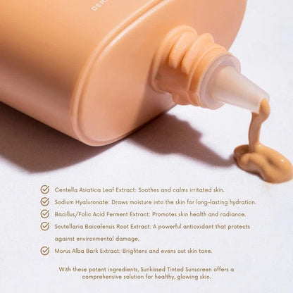 Barefaced Sunkissed TINTED Sunscreen SPF 50 PA++++ 50g