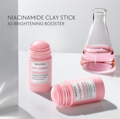 SKINTIFIC Niacinamide Clay Stick 40g