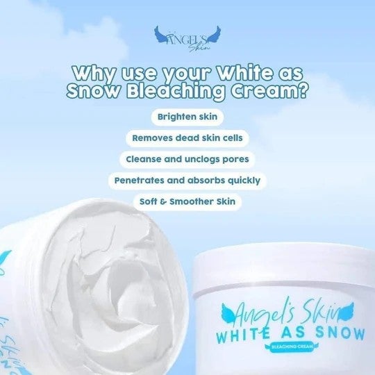 Angel's Skin White As Snow Bleaching Cream 300g