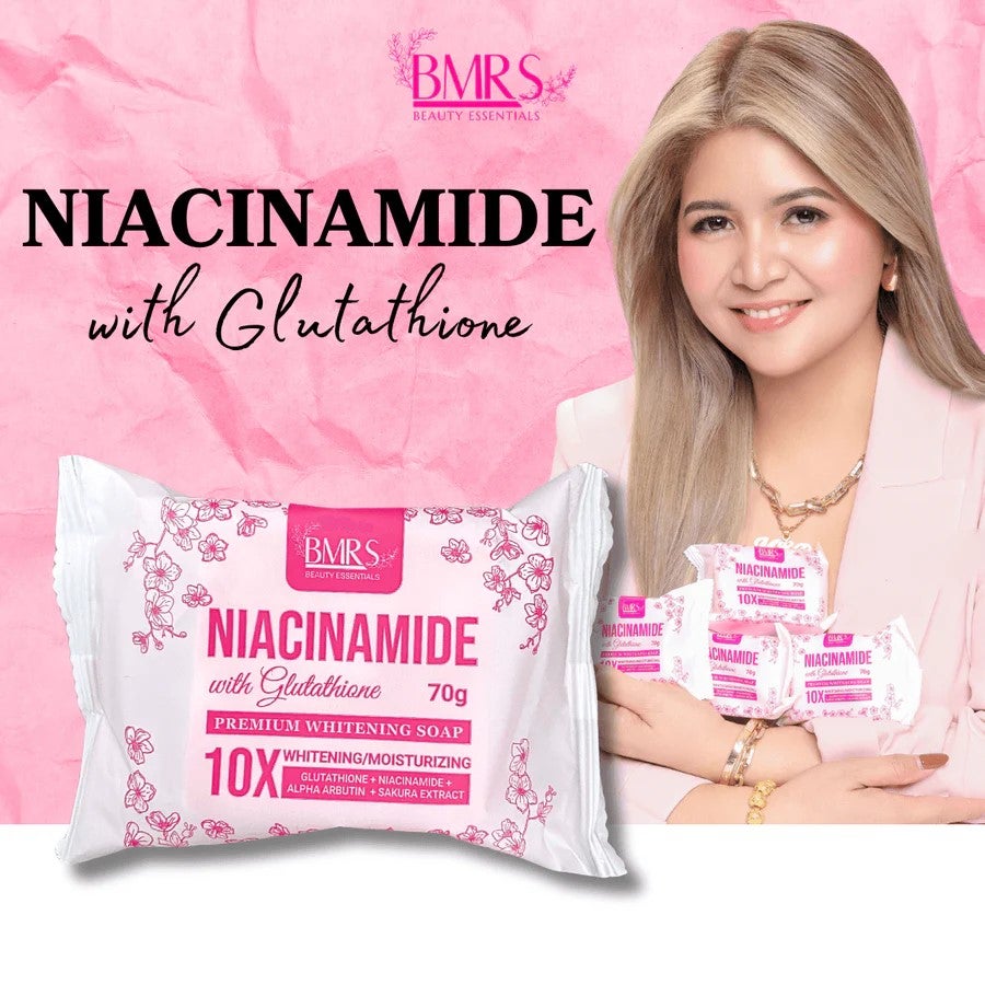 BMRS Niacinamide with Glutathione Premium Soap 70g
