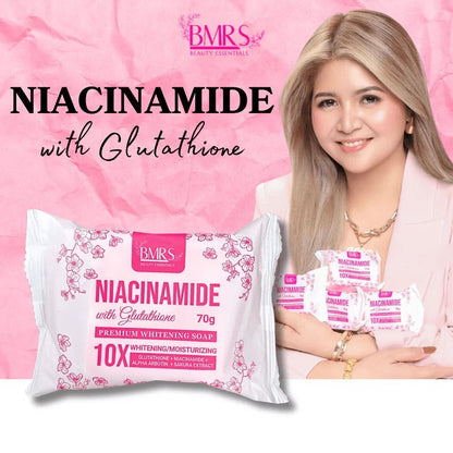 BMRS Niacinamide with Glutathione Premium Soap 70g