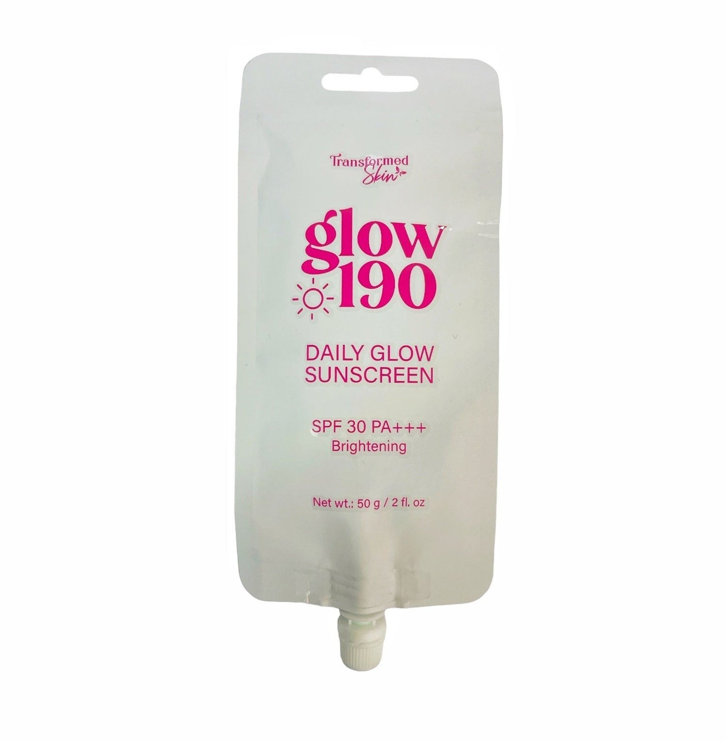 Glow 190 sunscreen
