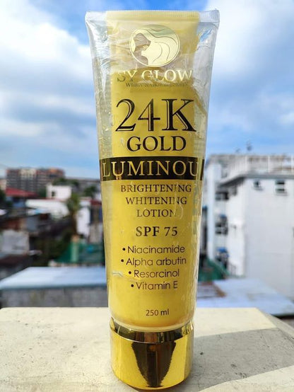 Sy Glow 24K Gold Luminous Brightening Whitening Lotion 250ml