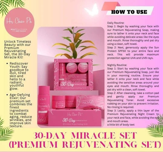 Her Choice 30 Day Miracle Rejuvenating Set